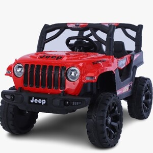 سيارة Jeep لون احمر
