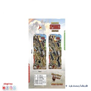 A Set of Rifles and Pistols with Small Balls