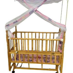 سرير هزاز خشب فاتح 'BH623 B