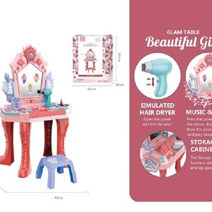 'My daughters' dressing table with chair 133-661