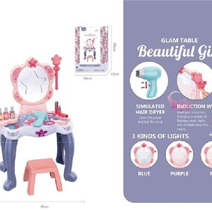 'Girls' dressing table with chair 134-661
