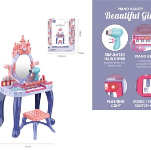 Girls' Dressing Table with Chair '136-661