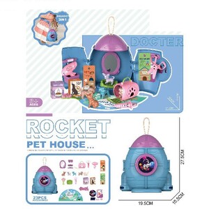 Girls' Hair Dryer Set, 23 Pieces, with Bag '688-187a