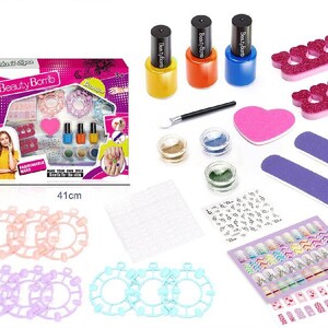 Girls' Nail Polish Colors in a Box '778-4