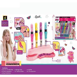 Nail Polish with Nail Art Tools