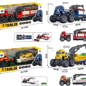 Plastic Trailer Truck KLX600-368