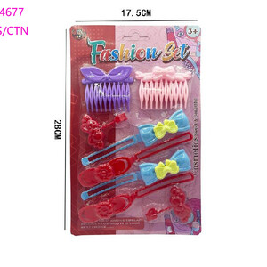 طقم Fashion Set إكسسوارات شعر بناتي ملونة